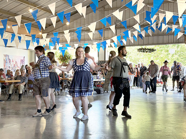Die Heimatgruppe, a young adult dance group, performs Sept. 7.